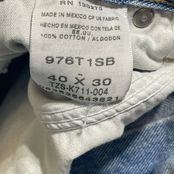 Wrangler Light Wash Jeans Men's Straight Leg Size 40 - Picture 3 of 4